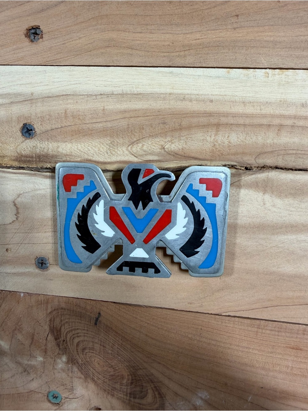 Southwestern Thunderbird Belt Buckle